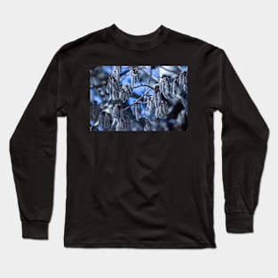 Frosted Buds on a Tree. Long Sleeve T-Shirt